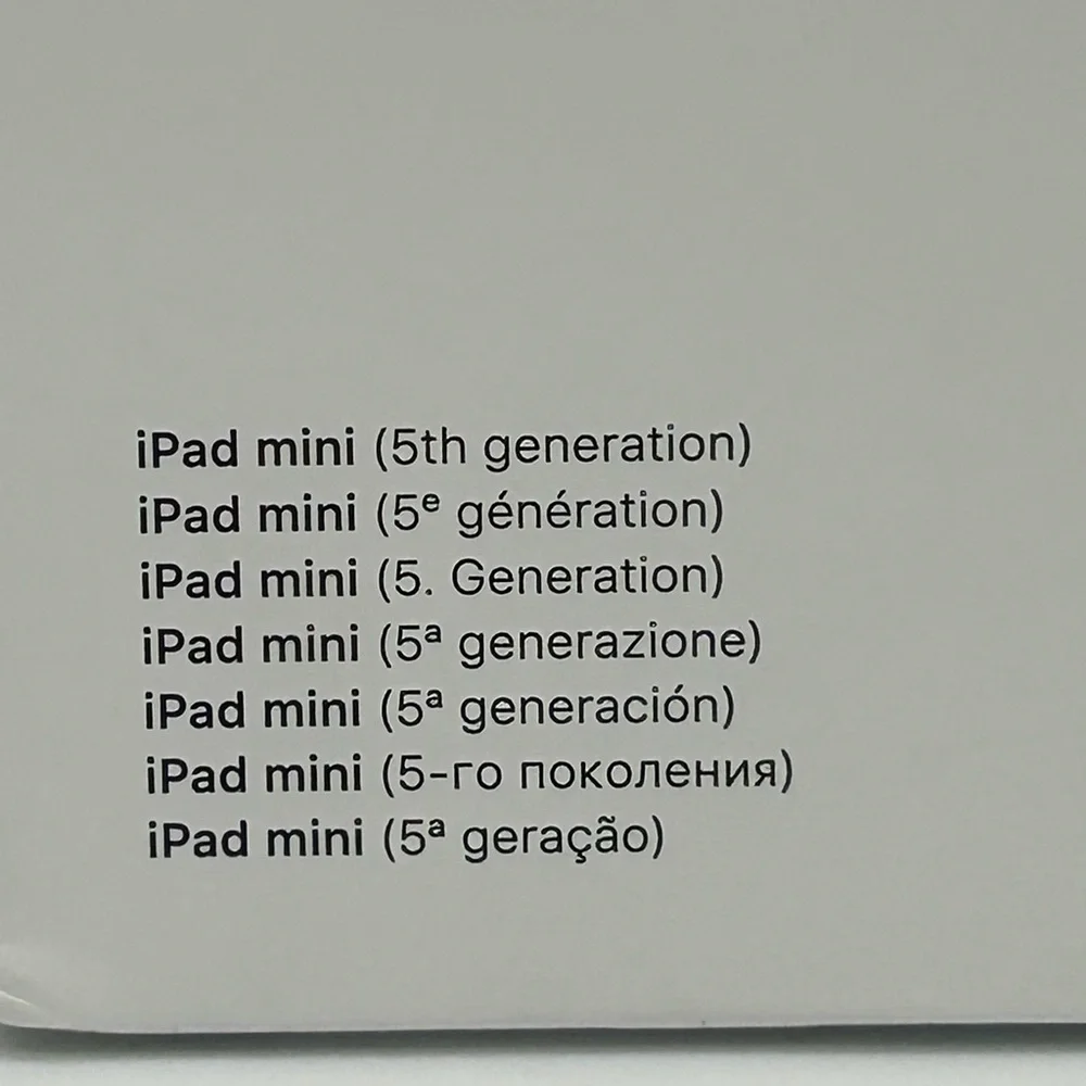 Apple iPad mini Smart Cover - Cornflower - fits 5th Gen New In Box